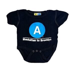 NYC Subway Bodysuit Size 12 Months